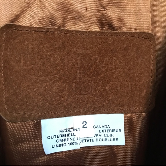 🍁 Vintage Leather Fringed Jacket - Made in Canada - Women’s Medium - Picture 8 of 11